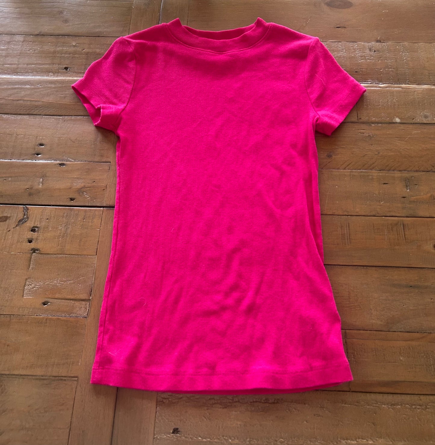 137 (3 shirts multiple pictures) All XS black, hot pink, green LN  brand: A new day from target