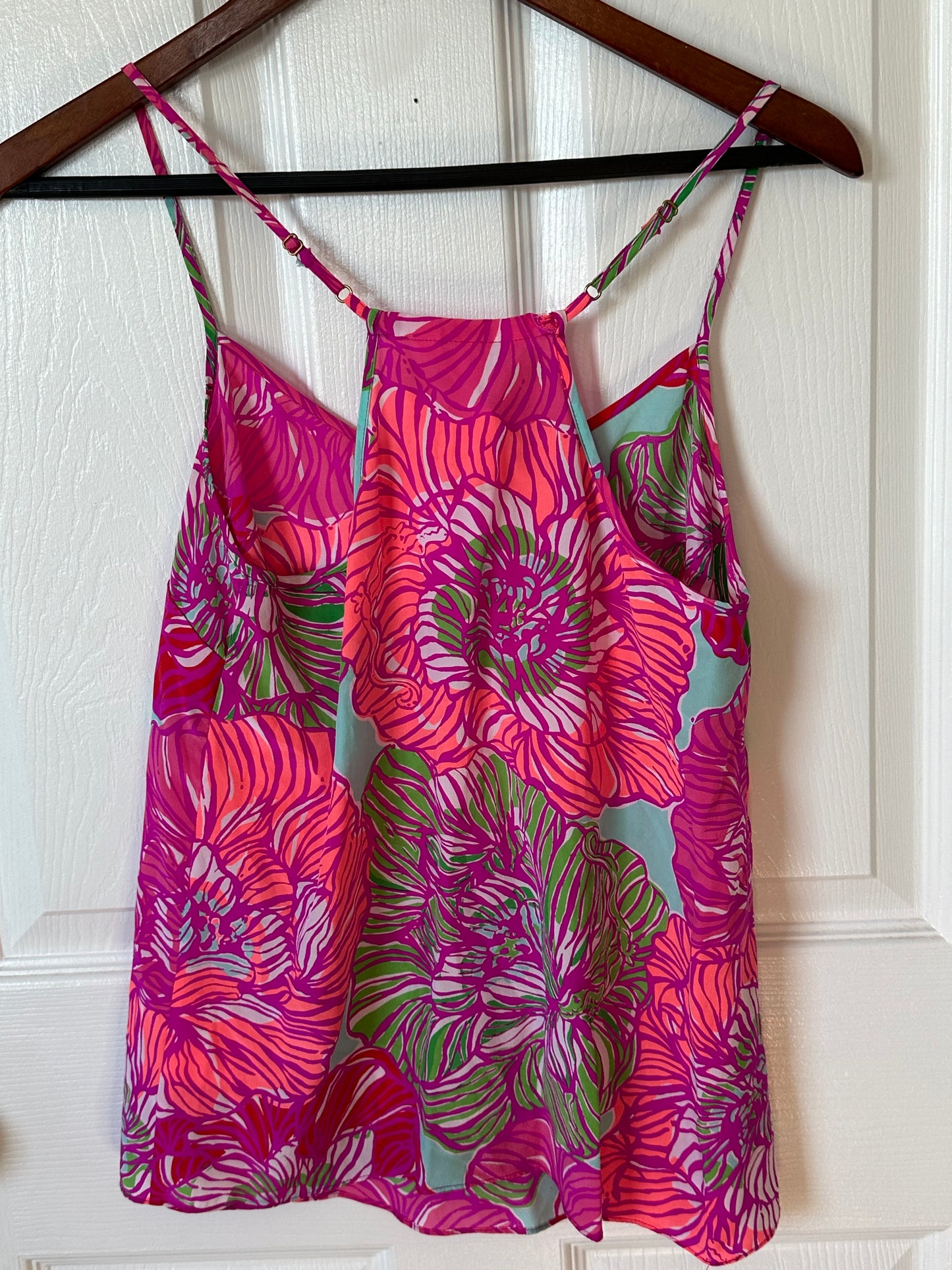 Lilly Pulitzer Women’s Halter Tank Top Sz Small Pink