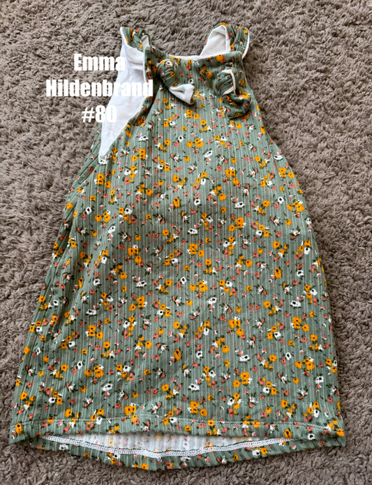 18-24M Floral Overall Dress