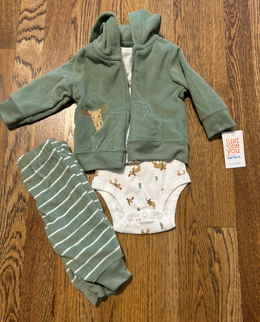 Carter’s Baby Boy 3 Piece Outfit NWT Size 3 Months