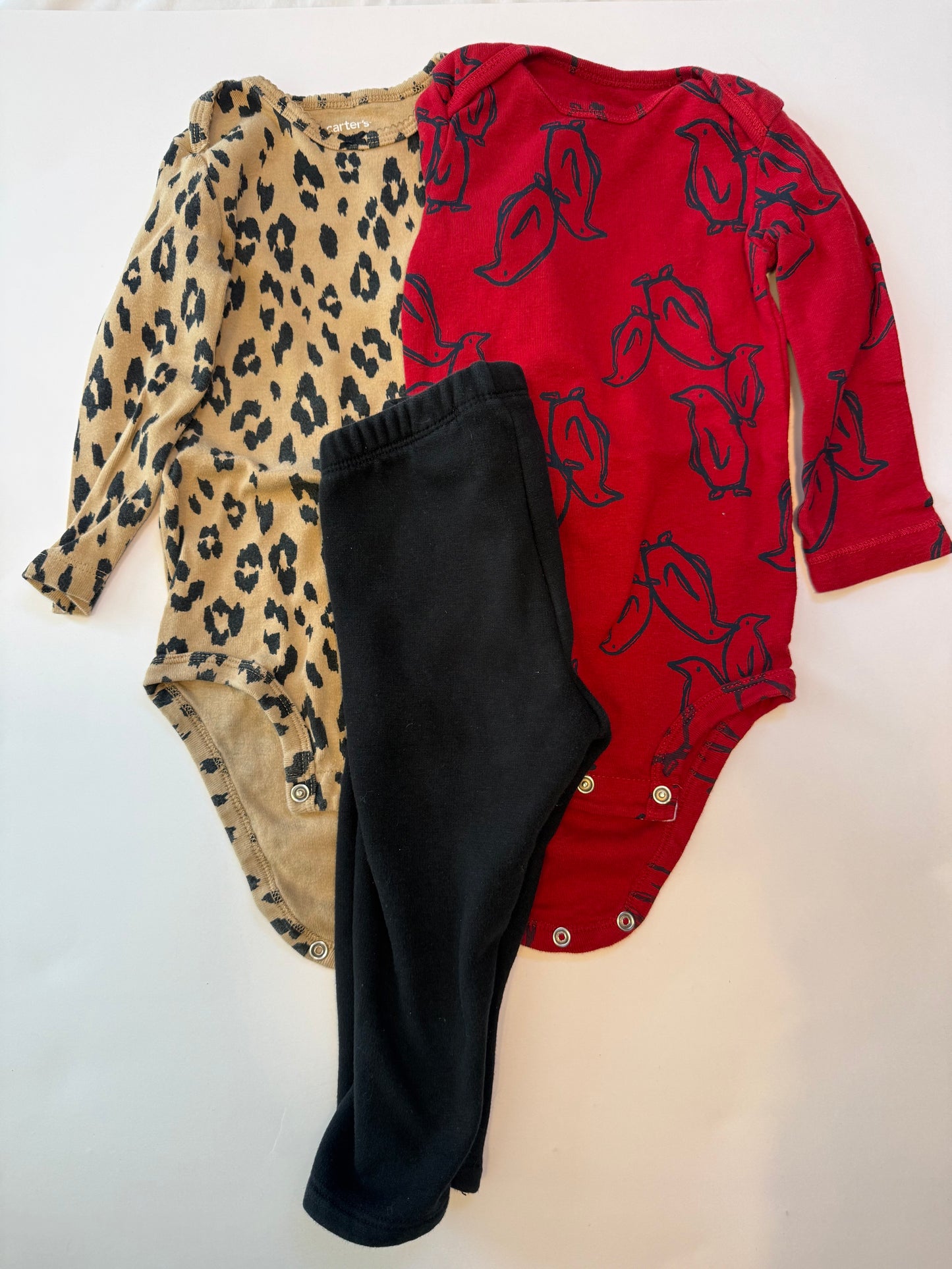 Seller #12 Girls 18mo Cat & Jack/Carter's pants and long sleeve bundle