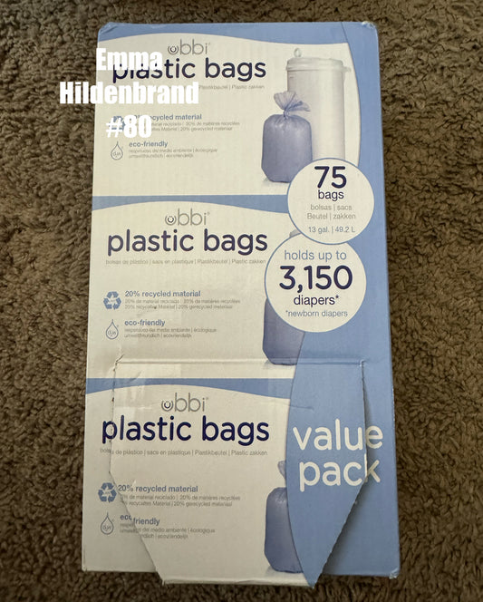 REDUCED - OPEN BOX - Ubbi Plastic Bags