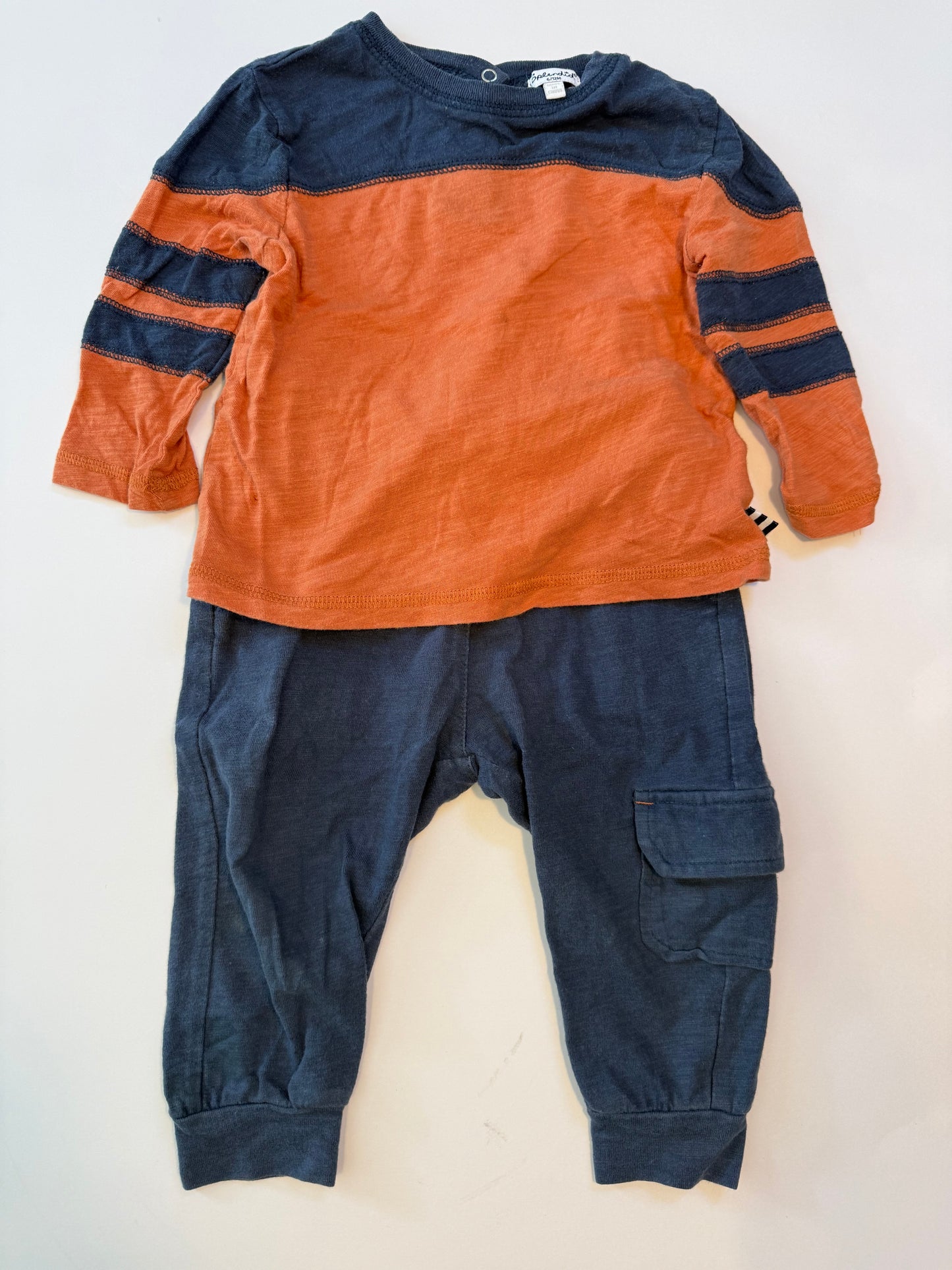Seller #12 6-12 Gender Neutral matching long sleeve and pant set