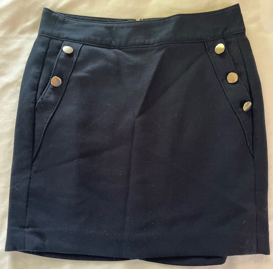 Banana Republic Navy Mini Skirt Women's Sz 0