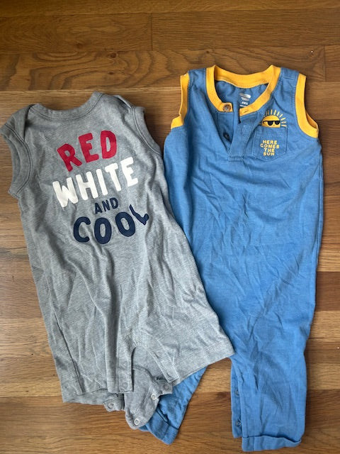 Seller #19 Boys Old Navy romper bundle 6-12mo