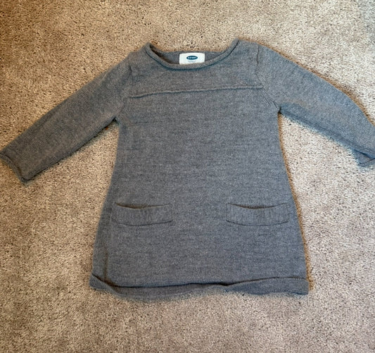 #139 Size 18-24M Old Navy Sweater Dress Grey