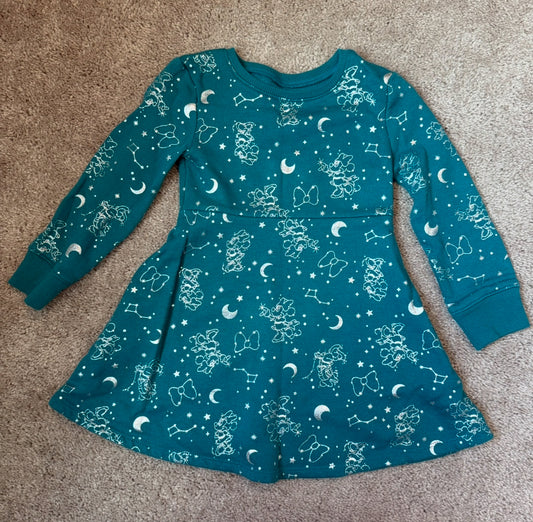 #139 Size 2T Jumping Beans Disney Sweater Dress