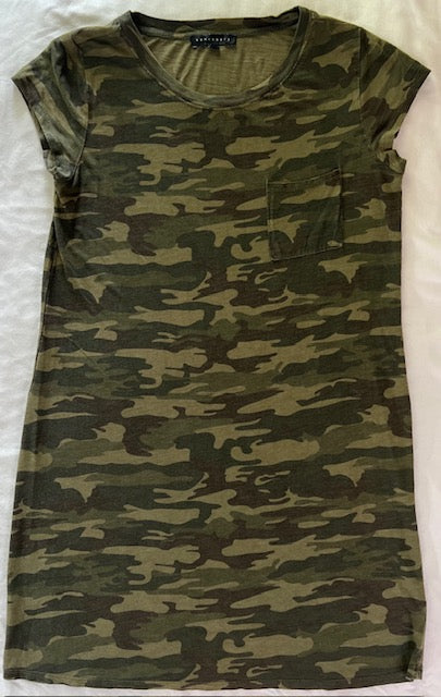 Sanctuary SS Tee Shirt Dress w/ Chest Pocket Women's Sz S