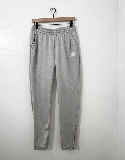 #111 Adidas Women’s Sweatpants Grey Athletic Joggers Size Medium