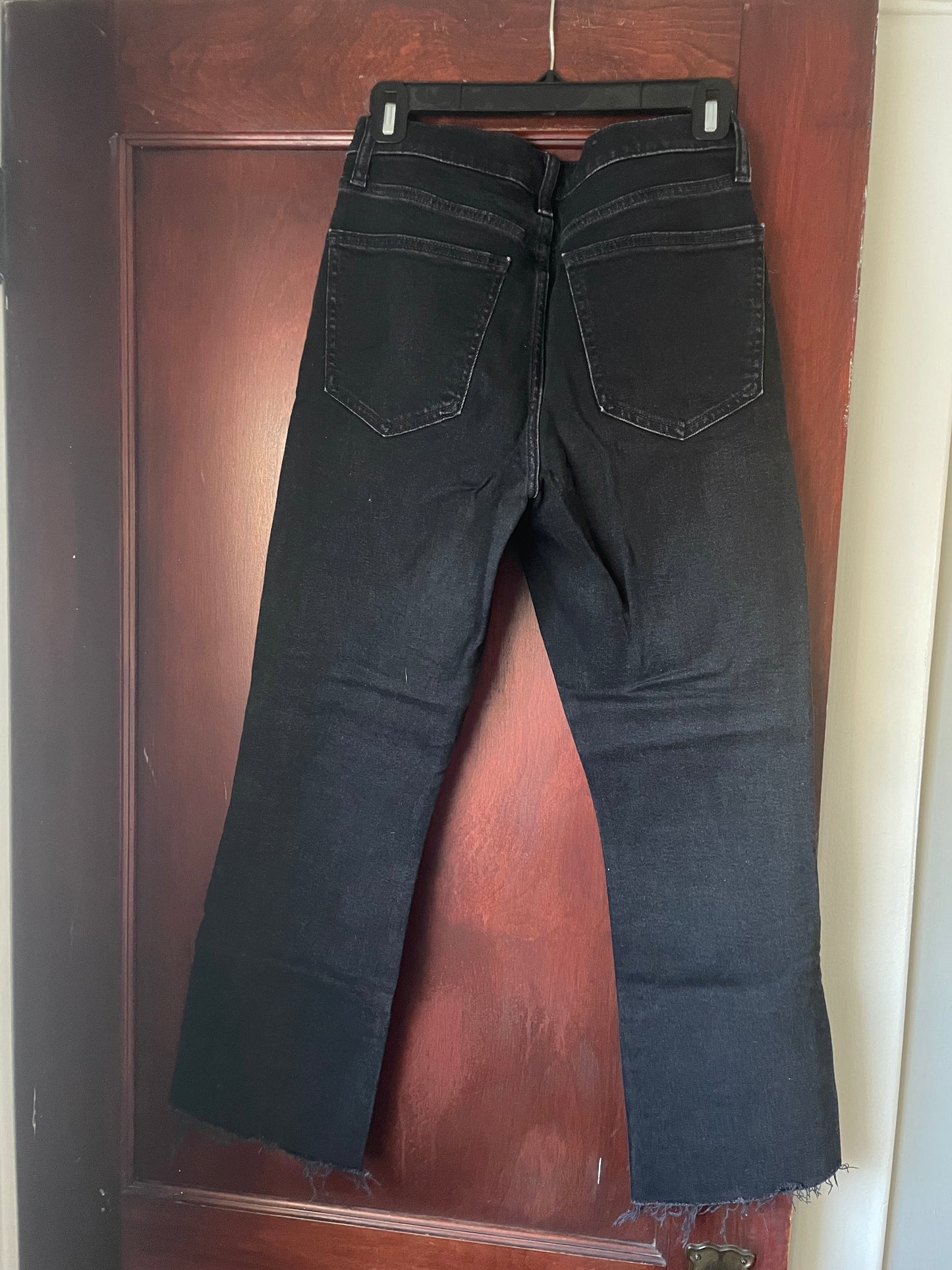 Gap Women’s Size 27/4R Kick Fit High Rise Black Jean
