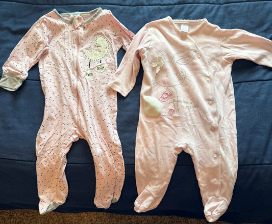 SELLER #6 9M Pink Sleeper Bundle