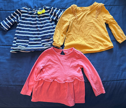 SELLER #6 12M Long Sleeve Shirt Bundle