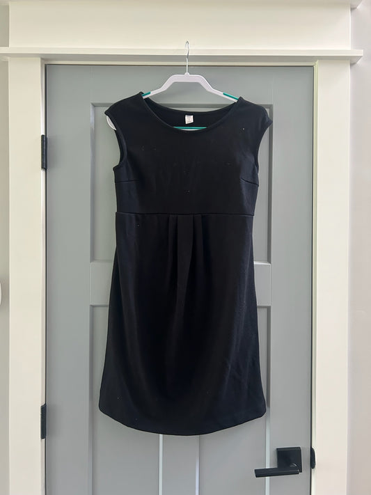 136 EUC black maternity dress old navy small