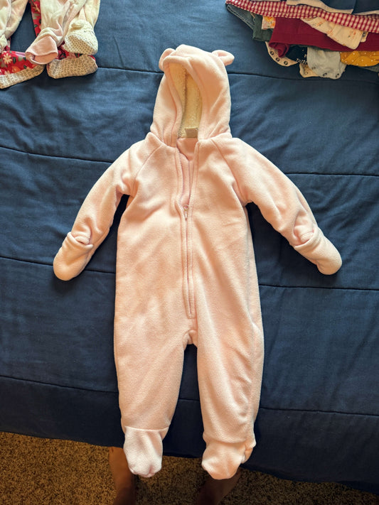 SELLER #6 Carters 12M Long Sleeve Fleece Suit