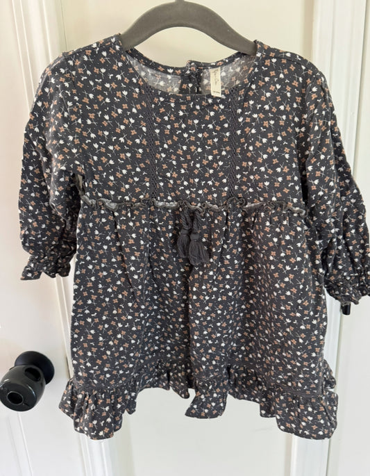 #207 Rylee & Cru floral dress size 18-24 Month