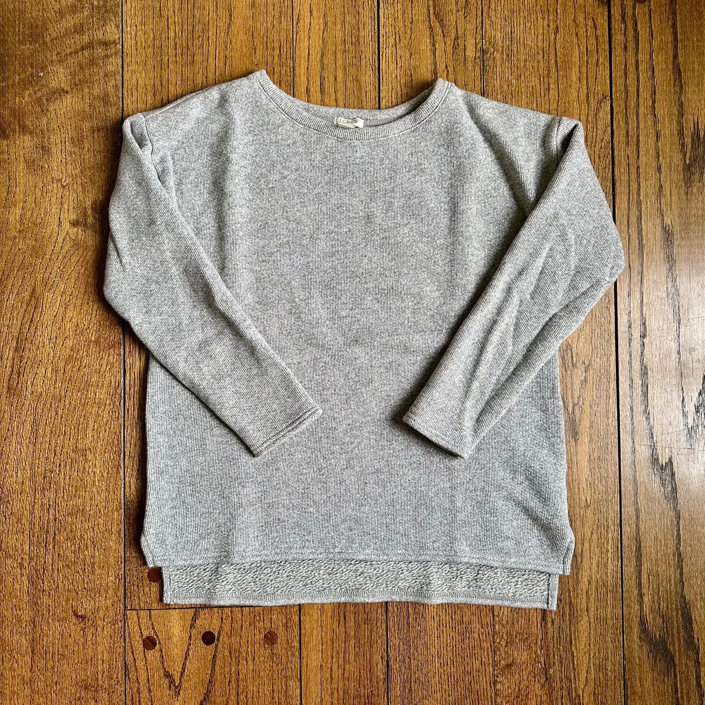 #95 EUC Womens JCrew Gray Sweater Crewneck, size XS REDUCED