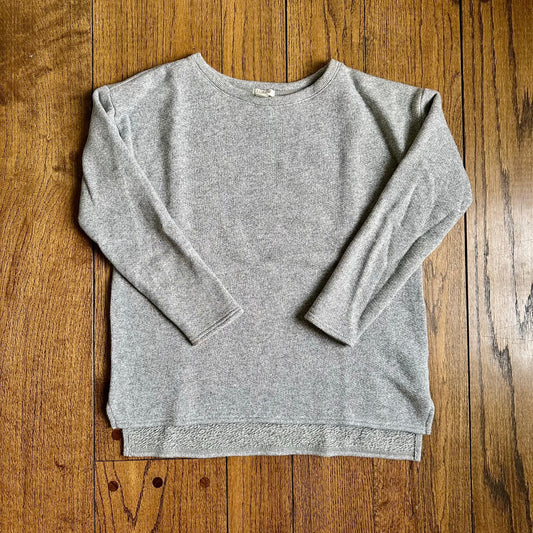 #95 EUC Womens JCrew Gray Sweater Crewneck, size XS REDUCED