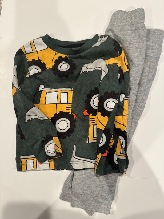 #107 Tractor Long Sleeve 18 Months