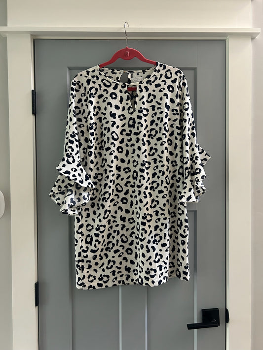 136 nwot MudPie size small ruffle sleeve dress