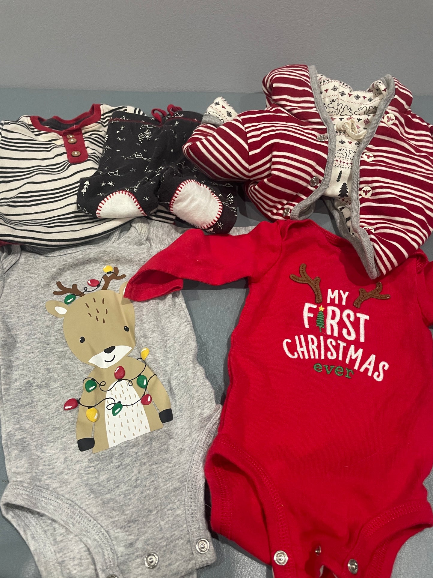 #54 Christmas Set 0-3 M