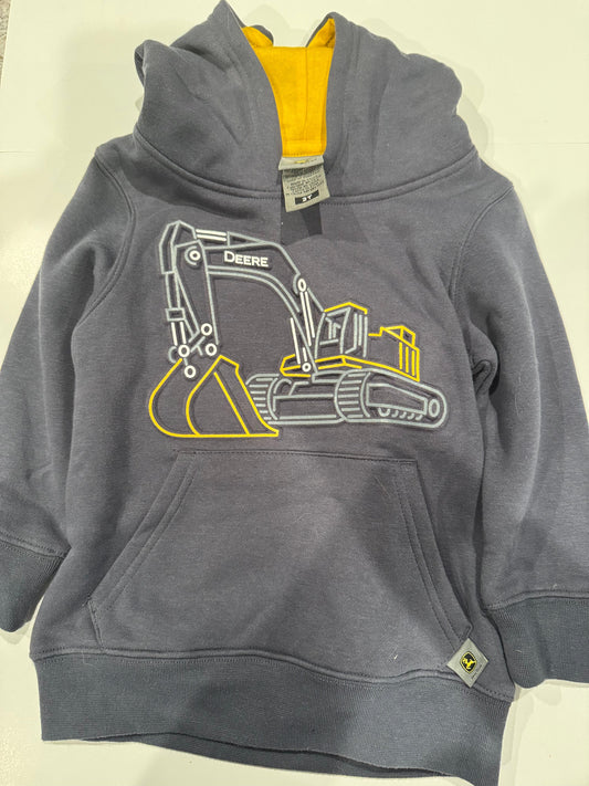 #107 REDUCED John Deere Tractor Hoodie 2T