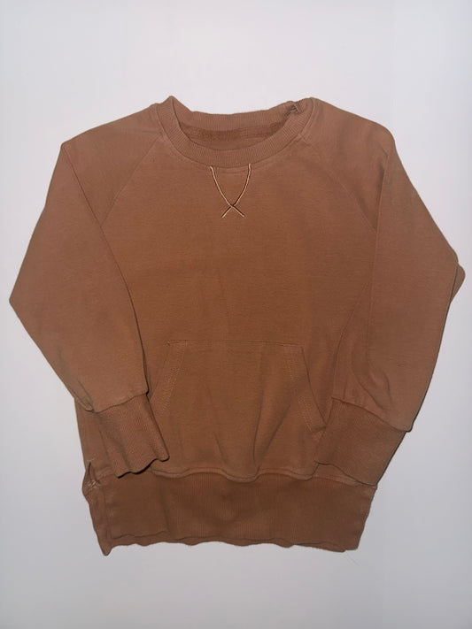 #106: REDUCED 3-4T Little Bipsy Orange Sweatshirt
