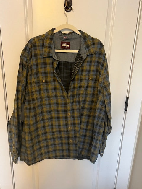 #93b Mens Alesbury XXL Flannel Shirt VGUC