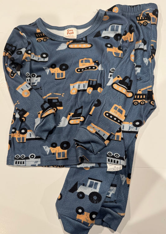 #107 3T Tractor Pajamas
