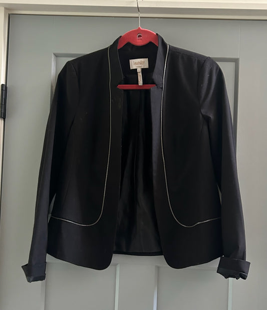 136 EUC women’s black blazer size small