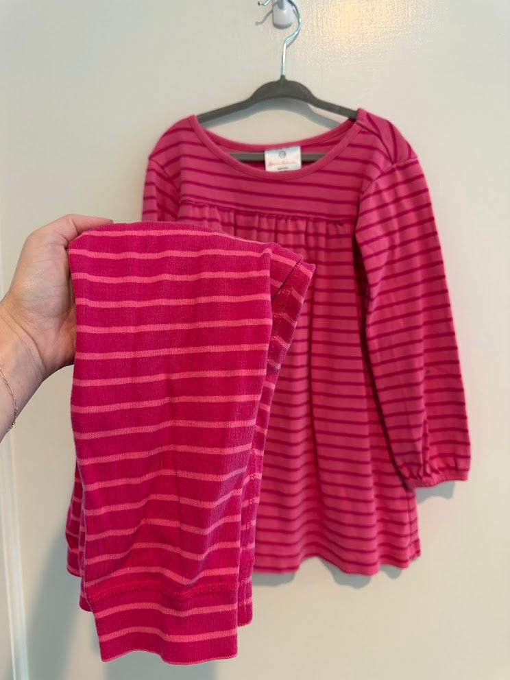 #9 *REDUCCED* Girls Hanna 110 (5) Pink Striped Set GUC (See Photos)