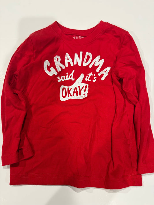 #107 REDUCED Long Sleeve Tee 3T