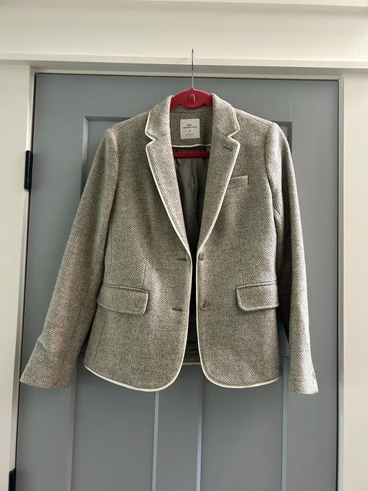 136 EUC Vineyard vines tweed blazer