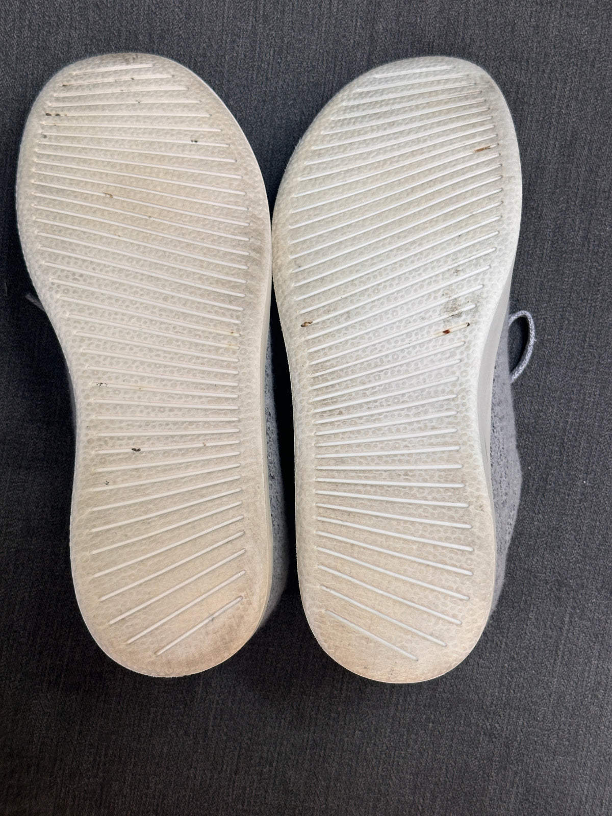 #163 Allbirds Gray Wool Pipers - Womens 9