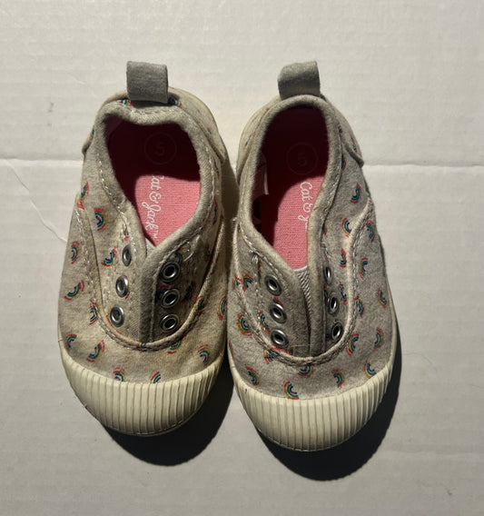 #98 Girls 5 Rainbow Shoes