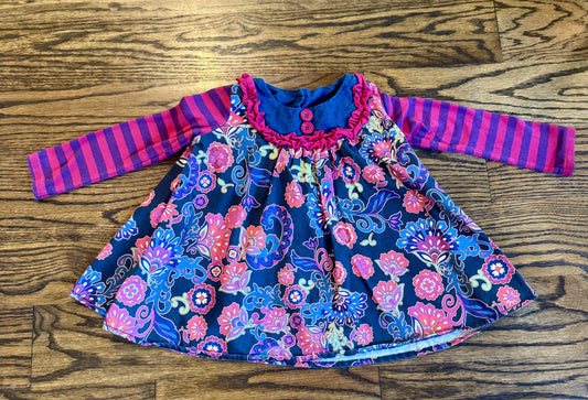Seller #172 REDUCED Persnickety Girls Flower Top 2T