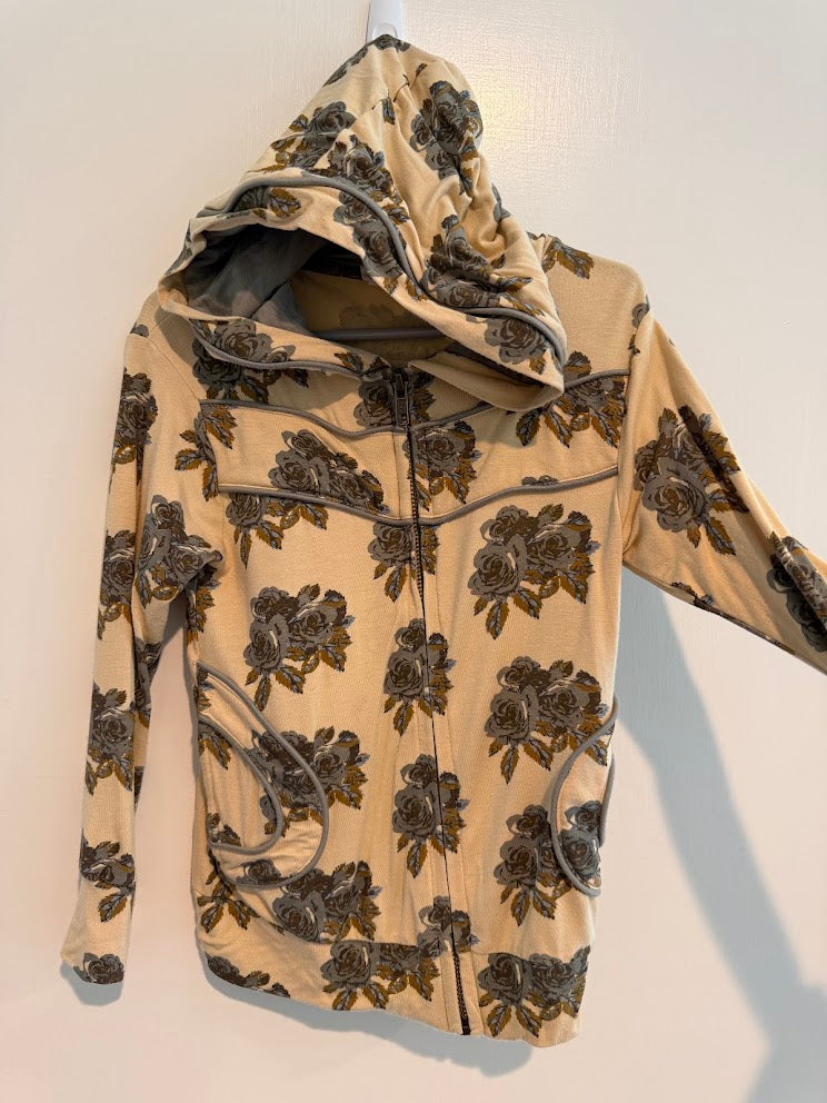 #9 Girls 5Y Kate Quinn Zip Up Jacket with Hood EUC
