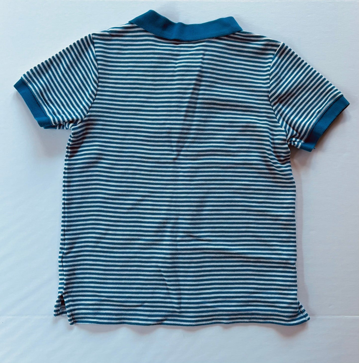 #101 Janie and Jack Striped Polo Shirt Boys Size 7