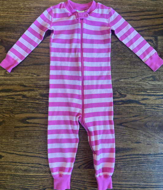 Seller #172 REDUCED Hanna Andersson Girls Pajamas Pink Stripe Size 2T