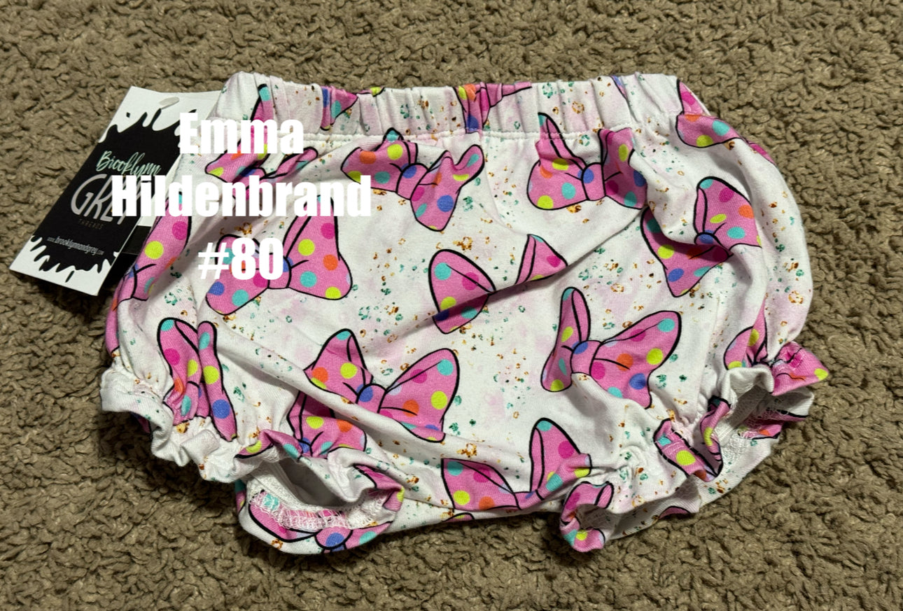 REDUCED 2T Minnie Bow Shorts