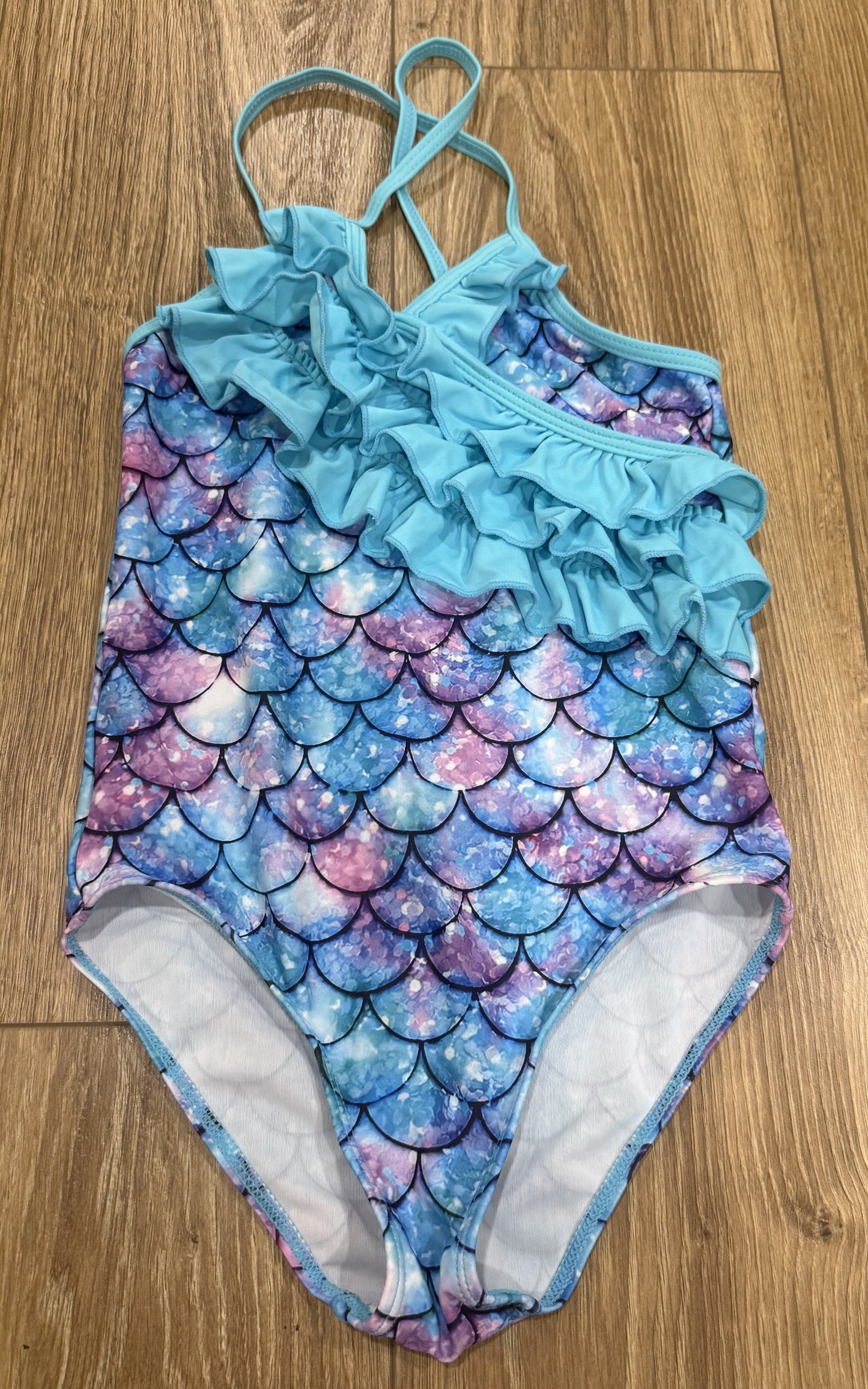 Seller #24 Girls Size 6T Amazon Mermaid One Piece Swimsuit