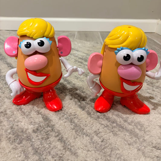 Seller #178 Set of two Mrs. Potato Heads