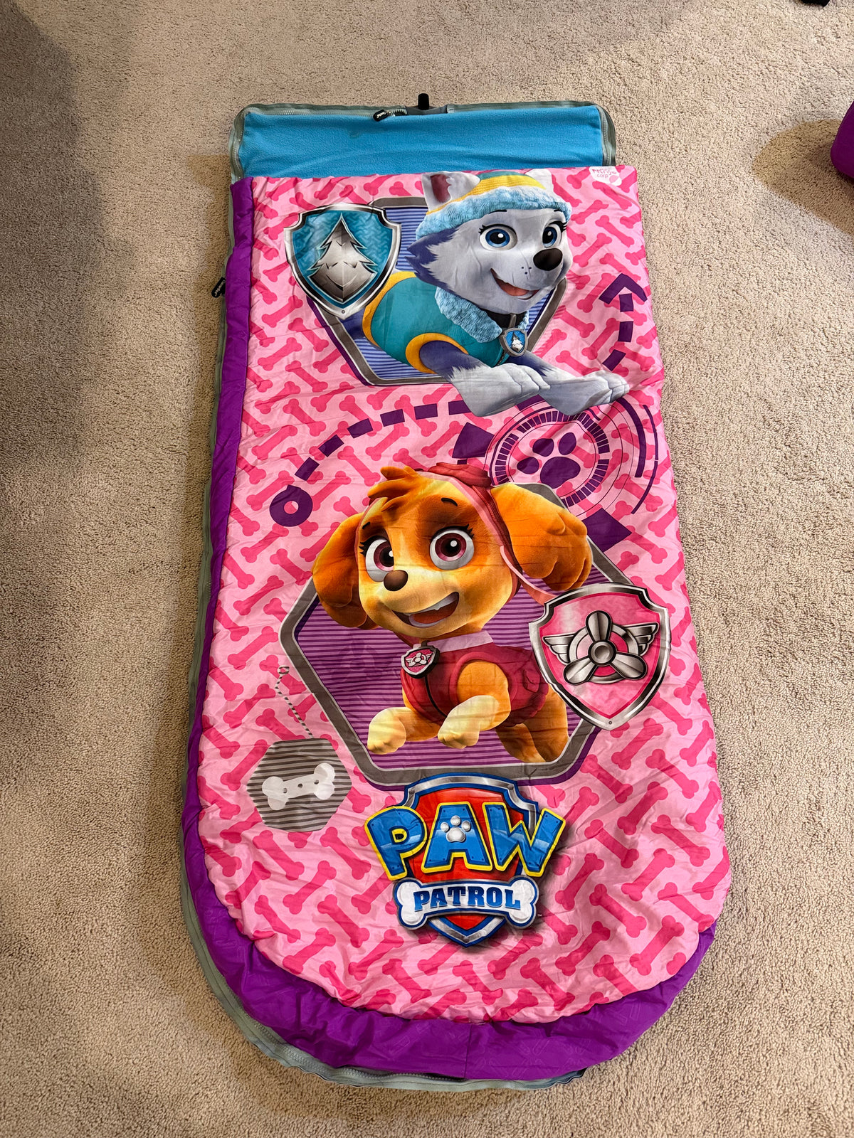 Seller #142 Cleverbed Paw Patrol girls sleeping bag (2/2)