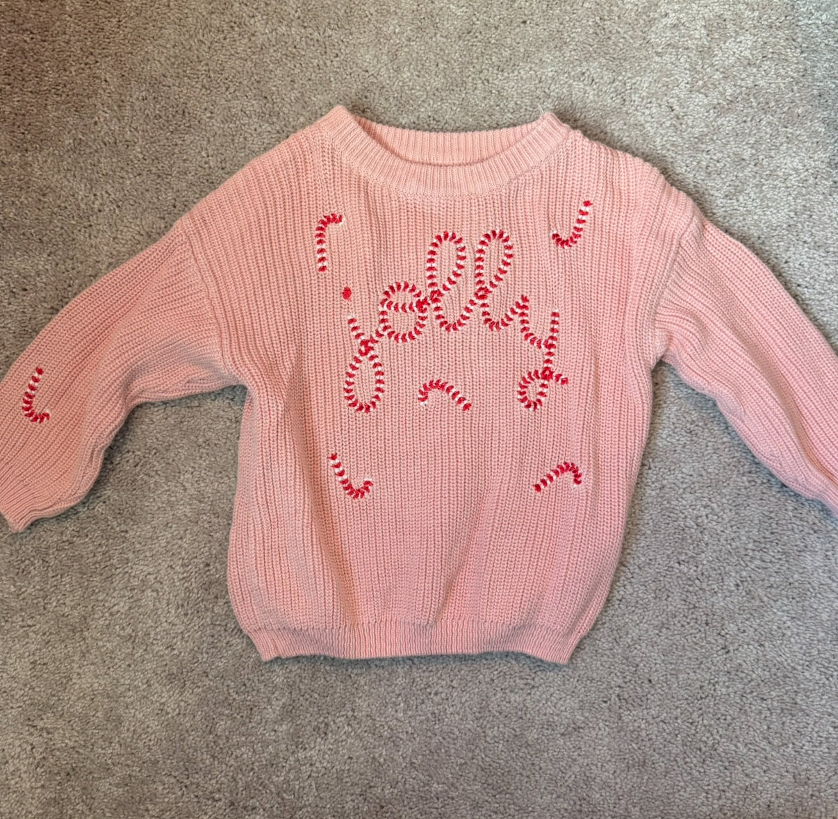 #139 Size 2-3y jolly oversized sweater
