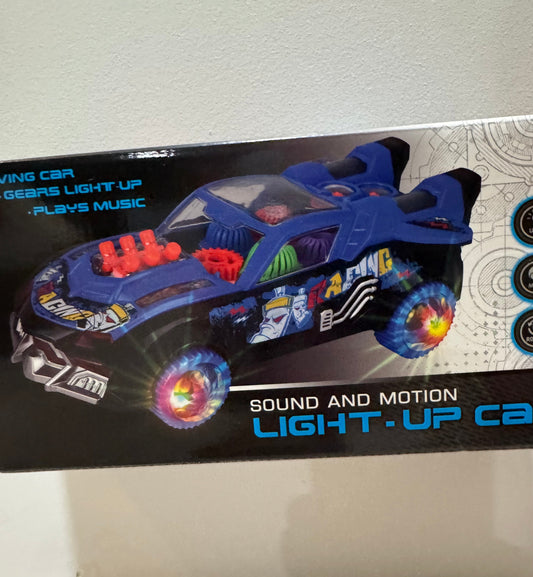 #107 REDUCED Light Up Car (new in box)