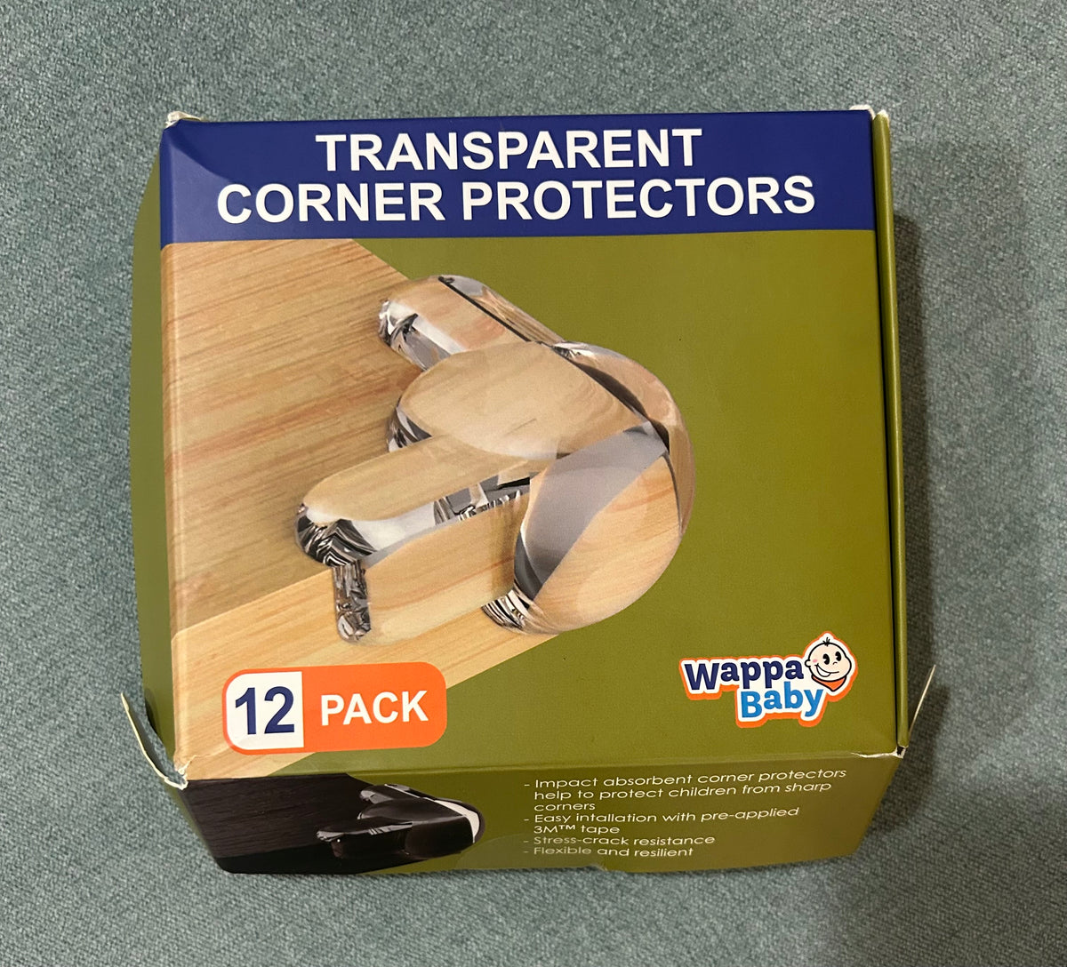 Seller 128 - Transparent Corner Protectors - 8 included