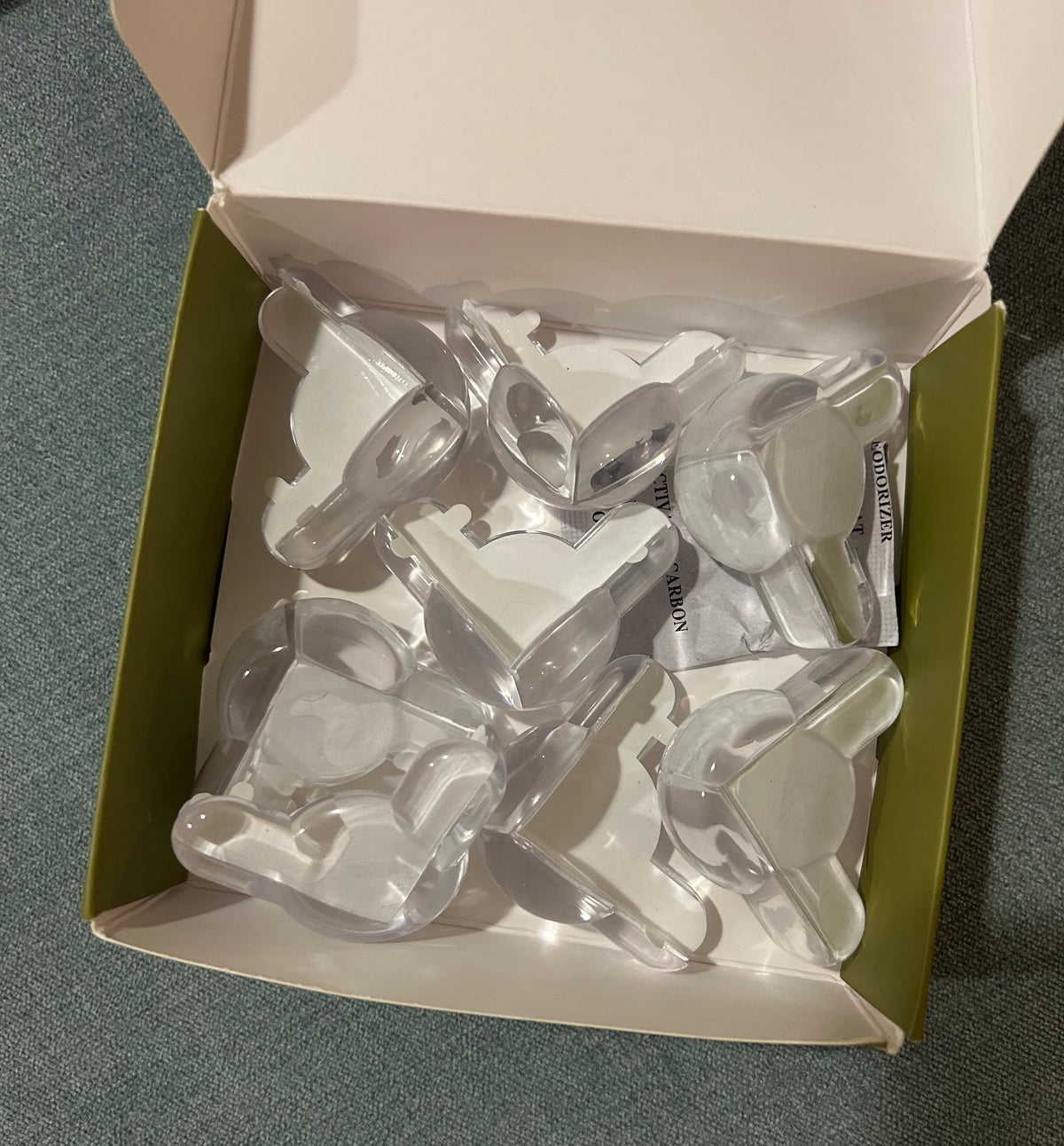 Seller 128 - Transparent Corner Protectors - 8 included