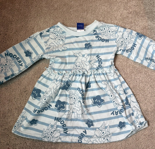 #139 Size 3 Bluey Sweater Dress