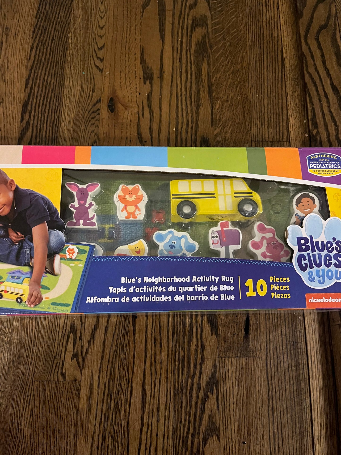 #13- New playmat and activity rug. Melissa and Doug. Blue’s clues and you.