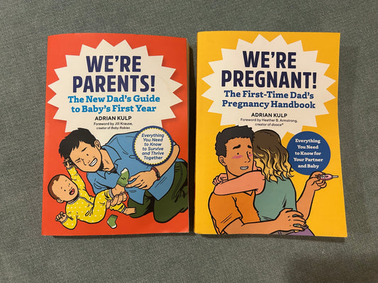 Seller 128 - We're Parents and We're Pregnant Dad's Pregnancy and First Year Guides