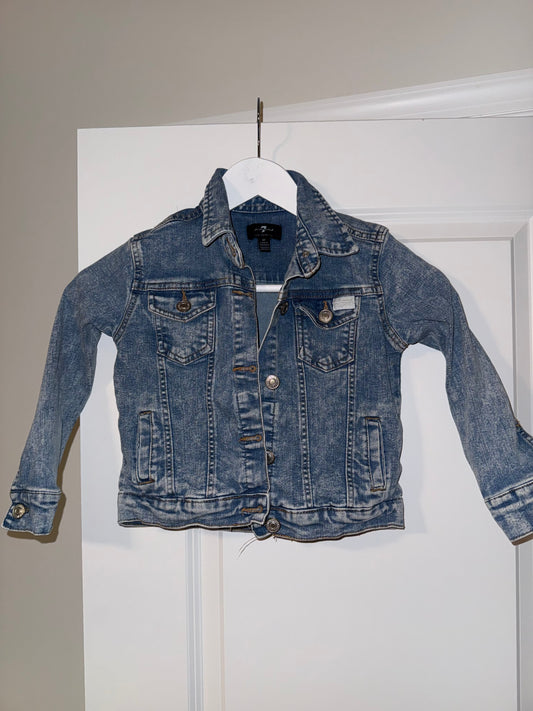 #106: REDUCED 4T 7 For All Mindkind Denim Jacket